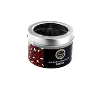 Premium Collection 85% Dark Chocolate Coated Candied Ginger Sticks in Gift Tin, 115g
