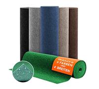 Premium colour wonder artificial grass carpet with pimples, anthracite, available in various lengths, charcoal, 200 x 100 cm