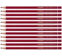 Premium Colouring Pencil - STABILO Original - Pack of 12 - permanent red deep