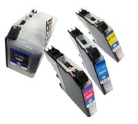 Premium Compatible LC129XL LC125 LC129XLBK LC125C LC125Y LC125M Ink Cartridges for MFC-J6920DW, MFC-J6720DW, MFC-6520DW (Full Set)
