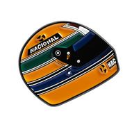 Premium Construction Racing Enthusiast Brooch Made From Kirsite for Long Lasting Styles and Gift Options Lightweight Pin