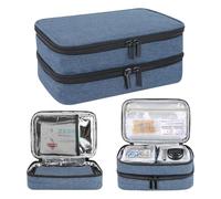 Premium Cooling Case Sturdy Design Compact Size for Daily Use and Outdoor Activities Temperature Control Solution Polyester Medicine Cooling Pouches