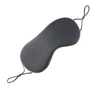 Premium Cooling Eyeshade, Total Darkness Relaxation System, Effective with Contoured Fit, Smooth Silk Travel Tool, Night Accessory with Modern Design, Meditation Wrap for Office and Hotel