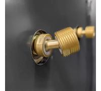 Premium Copper 360° Swivel Shower Angle Adjuster with Eccentric Screw & Variable Diameter Curved Foot - for Bathroom, Kitchen & Utility(1PC)