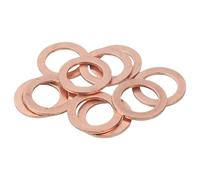 Premium Copper Flat Sealing Washers M3-M60 | Gaskets for Automotive, Plumbing & Industrial Use(10PC - M27 x 33mm x 1.5mm)