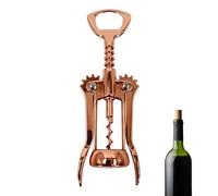 Premium Copper Twin Lever Corkscrew Wine Bottle Opener, Durable Ergonomic Design for Effortless Bottle Opening, Ideal for Red, White, and Sparkling Wines, Stylish Bar Accessory Gift Set