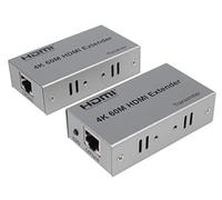 Premium Cord HDMI Extender 60 m over LAN Cable Cat5e/Cat6