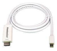 Premium Cord Mini Displayport 1 2 to HDMI 2.0 Cable 4k x 2k @ 60Hz 2m