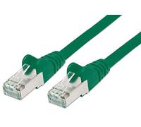 Premium Cord Patch Cable CAT6a S-FTP, RJ45-RJ45, AWG 26/7 1m Colour Green