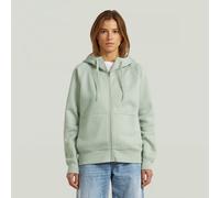 G-star Premium Core 2.1 Full Zip Sweatshirt Green L Woman