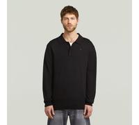 Premium Core Dunda Polo Knit - Black - Men M