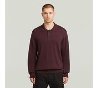 Premium Core Dunda Polo Knit - Red - Men M