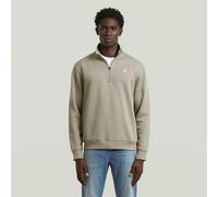Premium Core Half Zip Sweater - Beige - Men M