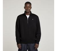Premium Core Half Zip Sweater - Black - Men XS