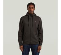 Premium Core Hoodie Zip Sweater - Brown - Men M