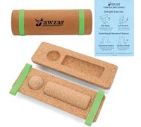 Premium Cork Balance Board - Foot Strengthener & Ankle Stability Trainer for Mobility Support, Fall Prevention & Physical Therapy | Natural Cork Foot Function Trainer for Balance, Rehab & Daily