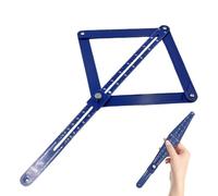 Premium Corner Angle Finder, Miter Protractor Angle Finde (Blue)