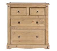 Premium Corona Solid Pine Bedroom - Chests, Wardrobes, Bedsides, Beds, Bookcases