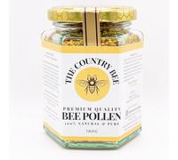 Premium Country Bee Pollen | 100% Raw & Natural Pollen Granules, Natural Preserved Enzymes, Source of Vitamin B, Minerals, Amino Acids & Protein - Paleo & Keto Friendly, Gluten Free (180g)