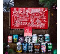 Premium Craft Beer Advent Calendar - IPA & Pale Ale Beer Gift Hamper - 12 Days Of Christmas by QWERTY Beer Box - Beer Gift Set