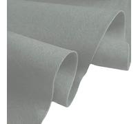 Premium Craft Felt Fabric 100% Acrylic Material Art Sewing Decoration 60" (150cms) Wide - Sold by The Metre (Silver Grey, 1 Metre)