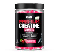 Premium Creatine Gummies (60 gommes) Cherry Pop Flavour, with 3,5g Creatine Monohydrate 100% Creapure/dose, Helps to Increase Physical Performance (20