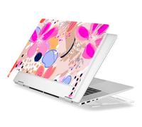 Premium Crystal Case for HP Envy x360 16-inch 2-in-1 Laptop 2024 Release, Floral Patterns Ultra-Slim Lightweight Scratch-Resistant Clear Hard Shell with Professional Protection, Stamens