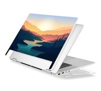 Premium Crystal Clear Case for HP Envy x360 16-inch 2-in-1 Laptop 2024 Release, Creative Patterns Ultra-Slim Lightweight Scratch-Resistant Hard Shell with Professional Protection, Dawn