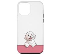 Premium Cute Maltese Happy Puppy Funny White Dog Case for iPhone 12 mini
