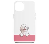 Premium Cute Maltese Happy Puppy Funny White Dog Case for iPhone 13