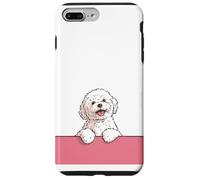 Premium Cute Maltese Happy Puppy Funny White Dog Case for iPhone 7 Plus/8 Plus