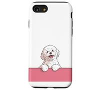 Premium Cute Maltese Happy Puppy Funny White Dog Case for iPhone SE (2020) / 7 / 8