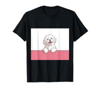 Premium Cute Maltese Happy Puppy Funny White Dog T-Shirt