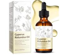 Premium Cyperus Rotundus Oil - Natural Hair Removal Solution, 100% Pure Essential Oil for Smooth Skin, Anti-Hair Growth Treatment for Sensitive Skin - 60ML