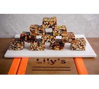 Premium Dates Barfi, Mixed Dry Fruit Dessert Bars, Traditional Sweet Confection with Nuts,Pistachios & Dates with 4,6 & 8 pieces (Pack of 4, Dates Barfi)
