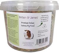 Premium Deluxe Guinea Pig Food Mix by Britten & James (1.75kg).