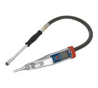 Premium DIGITAL Tyre Inflator - Twin Push-On Chuck - 240mm Arm & 0.5m Hose