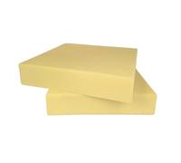 Premium DIY Memory Foam - High-Density Foam for Custom Cushions, Mattresses, Upholstery, and Projects - Comfortable, Durable, and Easy to Cut. Memory foam for dog pet bed, chairs. (1, 24"x36"x3")