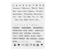 Premium DIY Silicon Clear Stamp Climbing Sticker Scrapbook Embossed Album Interior Light and Easy to Hold Practical