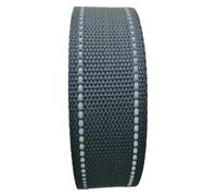 Premium Dog Collar,Pet Collars,Nylon webbing,Black strap reflective nylon for bag backpack pet dog collar purse clasp handbag handles(25MM x 5 Yards)