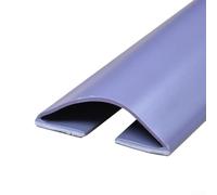 Premium Door Bottom Seal 1m PVC Insulation Strip for Draft and Noise Stopping (Gray)