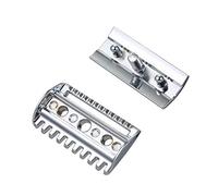 Premium Double Head Replacement, Stainless Steel Open Comb for Men, Sturdy Barber Quality Home Use