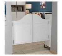 Premium Double Leaf Swing Door with Quali Hins, Auto Close Feature, Easy Inllat & Height Adjustment - Ideal for Veranda & Terrace (W130xH90cm)