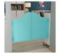 Premium Double Leaf Wooden Swing Door with High-Quali Hins, Auto Close Feature, Easy Inllat & Height Adjustment for Patio & Veranda (W90xH120cm/35.43x47.24in)