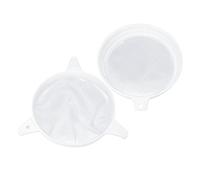 Premium Double Mesh Honey Strainer Sieve, Efficient Pollen Wax Removal Tool, Durable Beekeeping Equipment for Honey Filtering, White Nylon 24cm