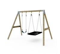 Premium Double Swing - Flex and Boat Navy Blue Rebo Blue One Size