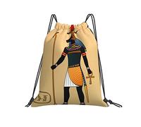 Premium Drawstring Bag Religion Of Ancient Egypt Swimming Backpack Foldable Swim Bags For Beach Activities Men 36X42Cm