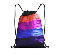 Premium Drawstring Swimming Bag Pride Flag Vivid Color Swim Bags Comfortable Gym Backpack for Yoga Children Men 36X42cm