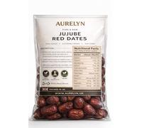 Premium Dried Jujube Red Dates Fruit 1 KG- Great Snack for a Quick and Healthy Boost No Added Sugar, Natural Vegan & Plump Red Dates Good Quality - Pack of 1 KG