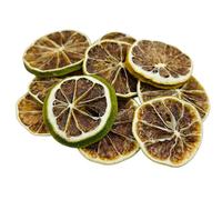 Premium Dried Lime Slices 25g-1.95Kg - 100% Natural, Edible Citrus Garnish for Cocktails, Teas & Baking - Citrus aurantiifolia (220 Grams)